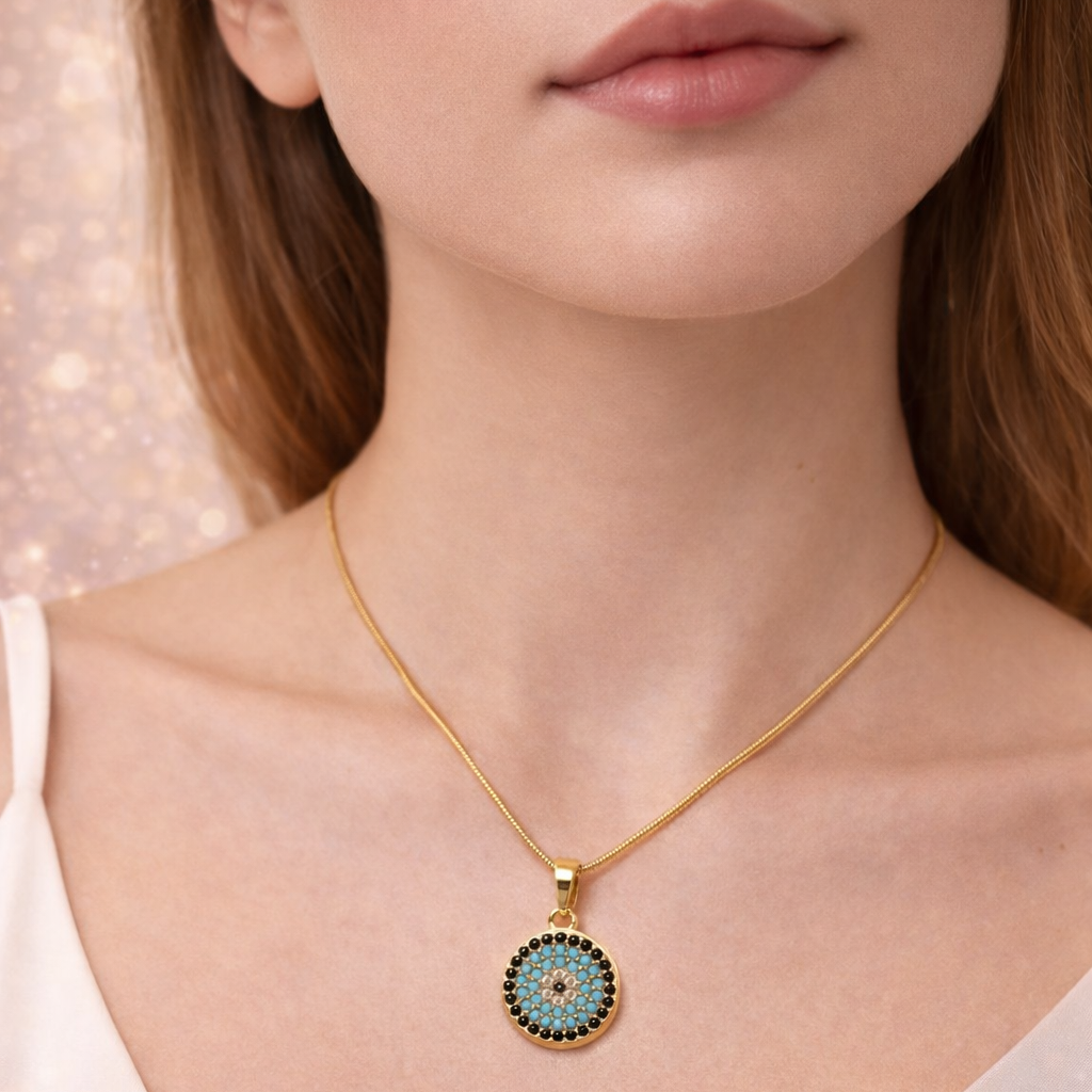 Evil Eye Aura Necklace