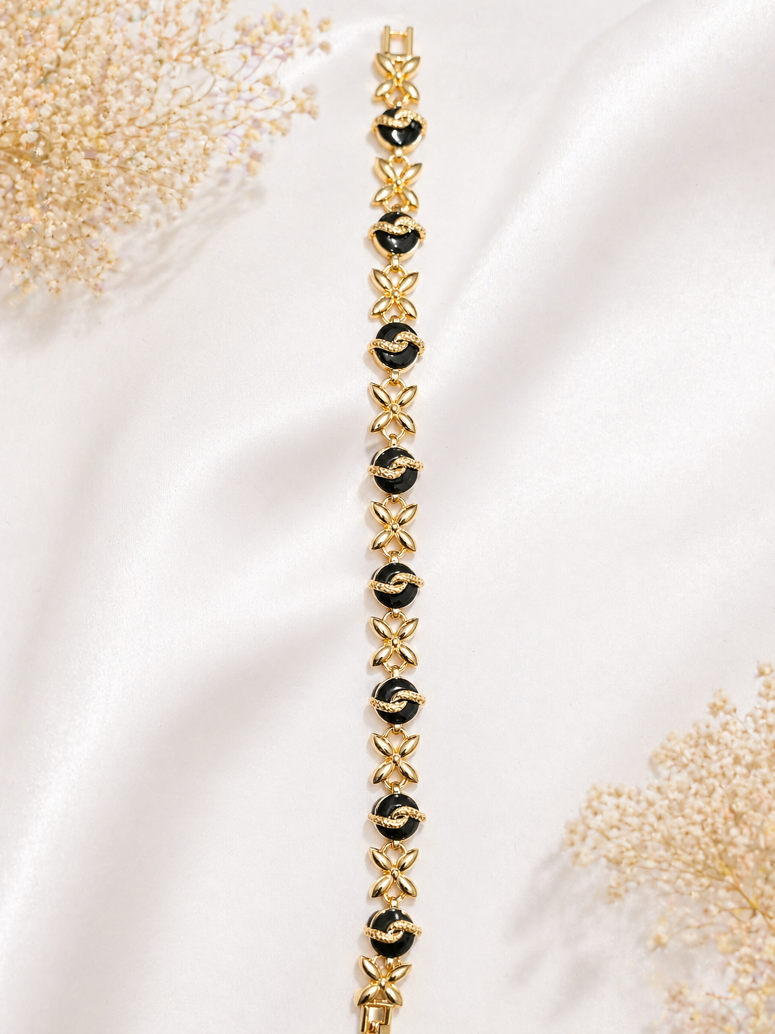 Noir Blossom Bracelet