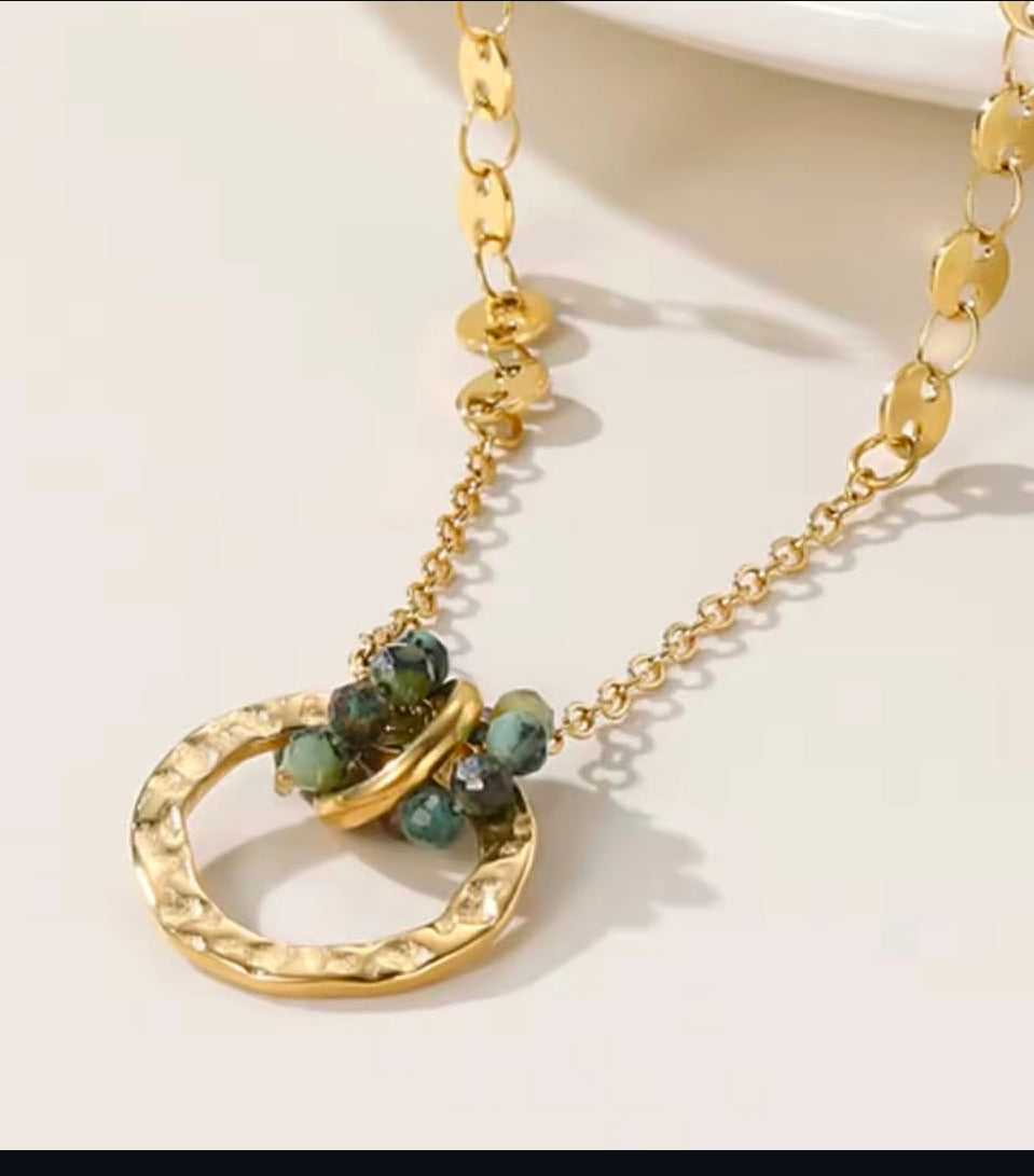 Aurora Circle Necklace