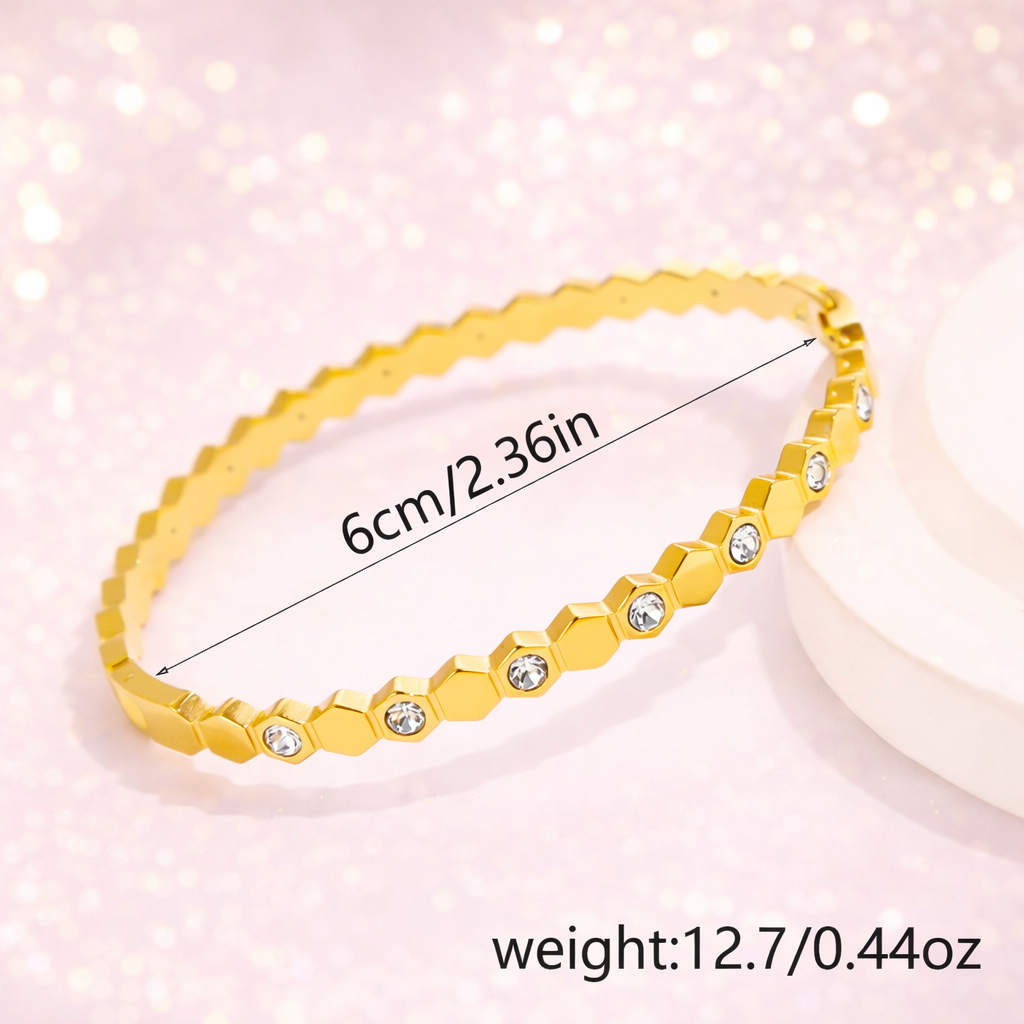 Aurelia Hex Bracelet