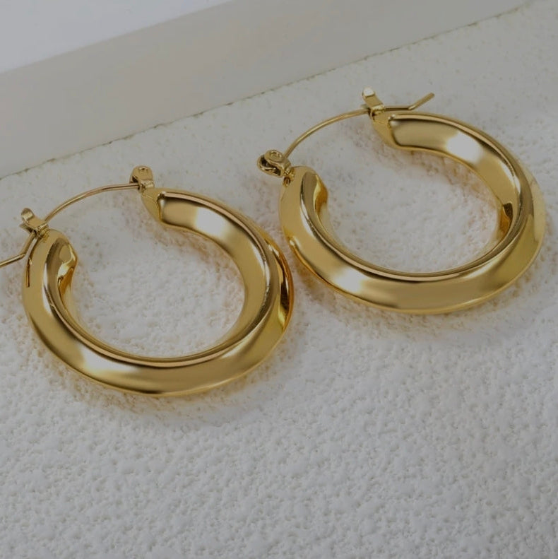Veloura Hoop Earrings