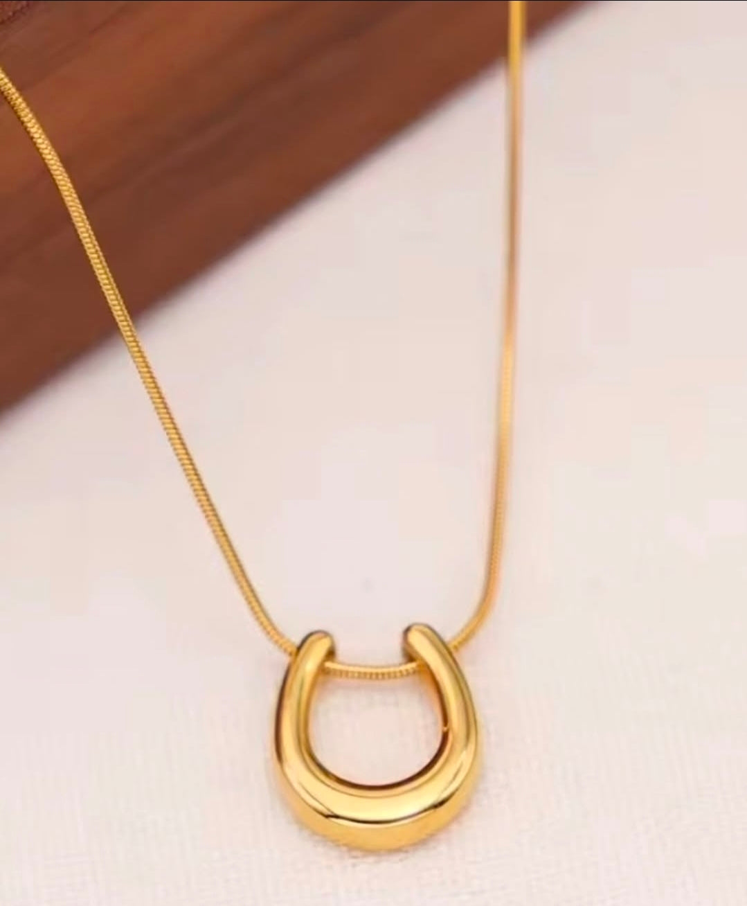 Lucky Horseshoe Necklace