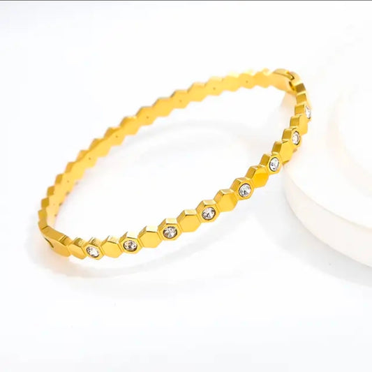 Aurelia Hex Bracelet