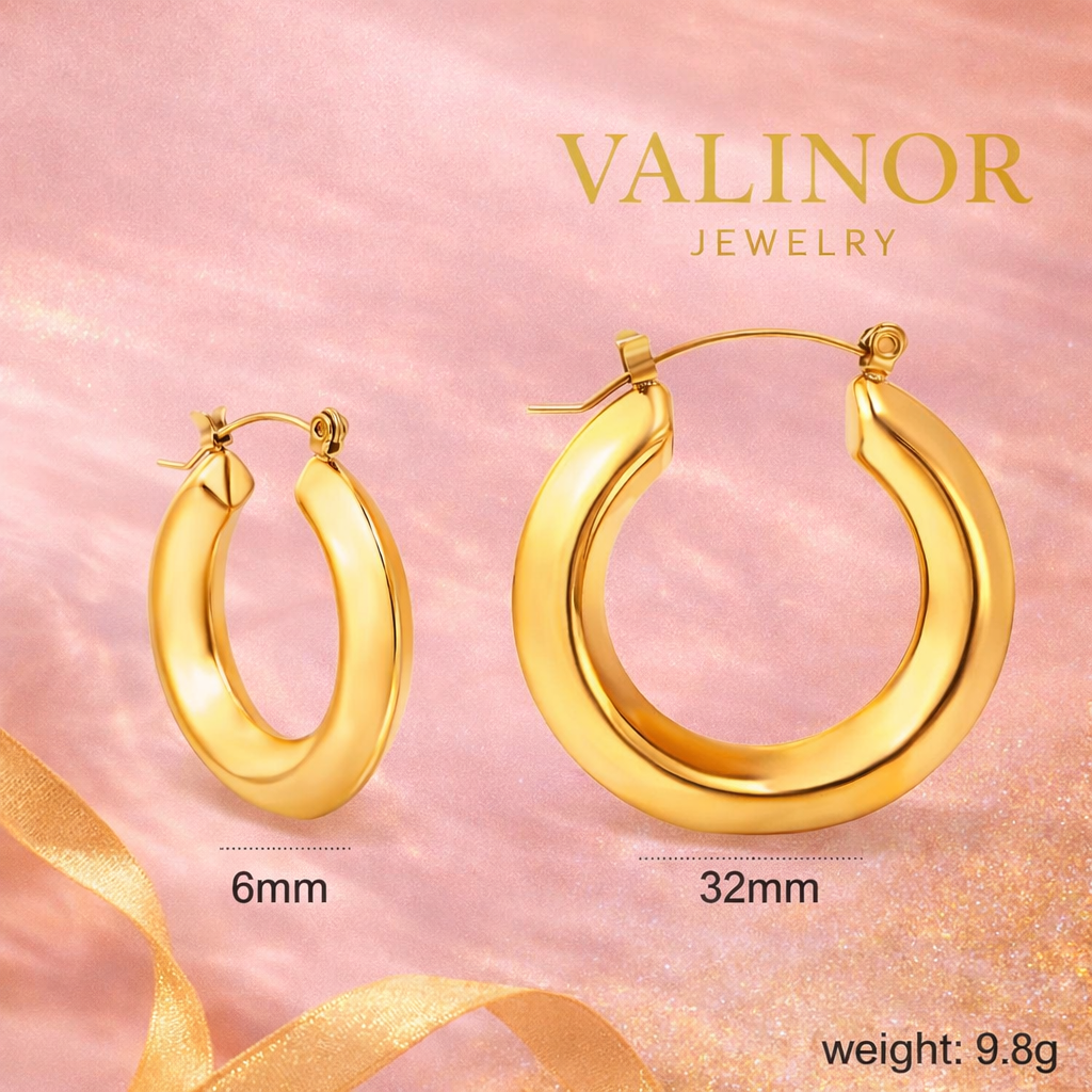 Veloura Hoop Earrings