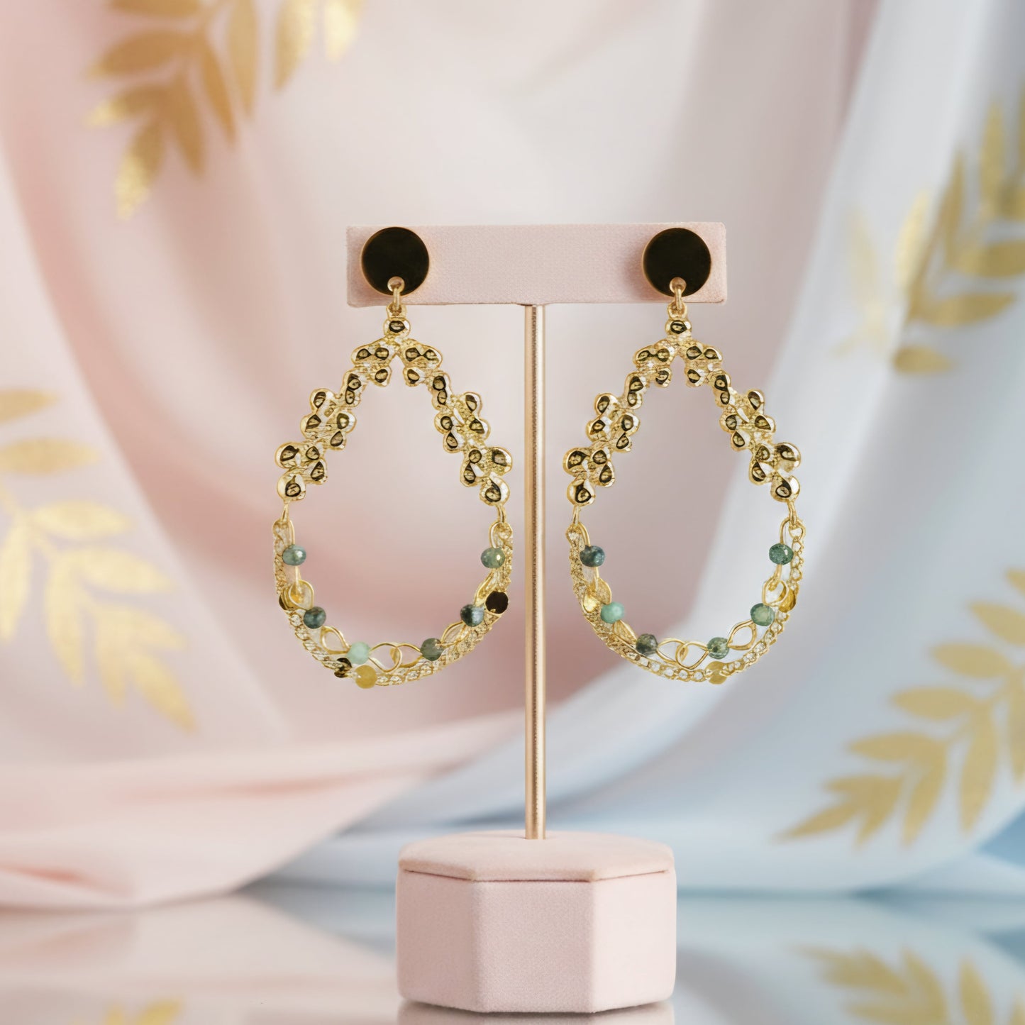 Aura Circle Earrings