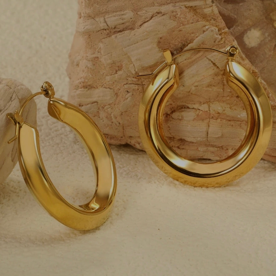 Veloura Hoop Earrings