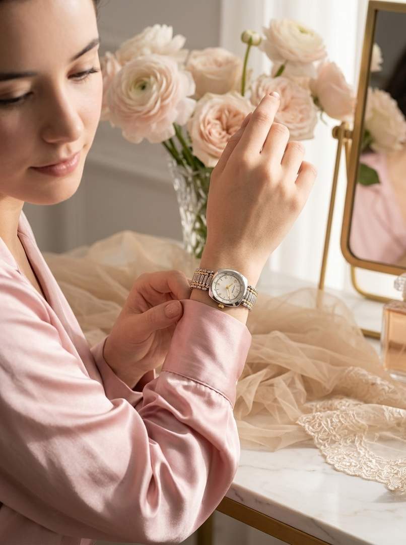 Two-Tone Elegant Watch