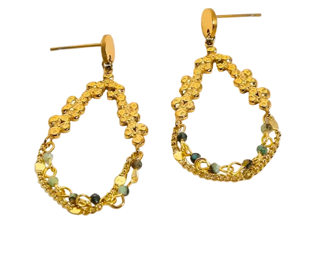 Aura Circle Earrings