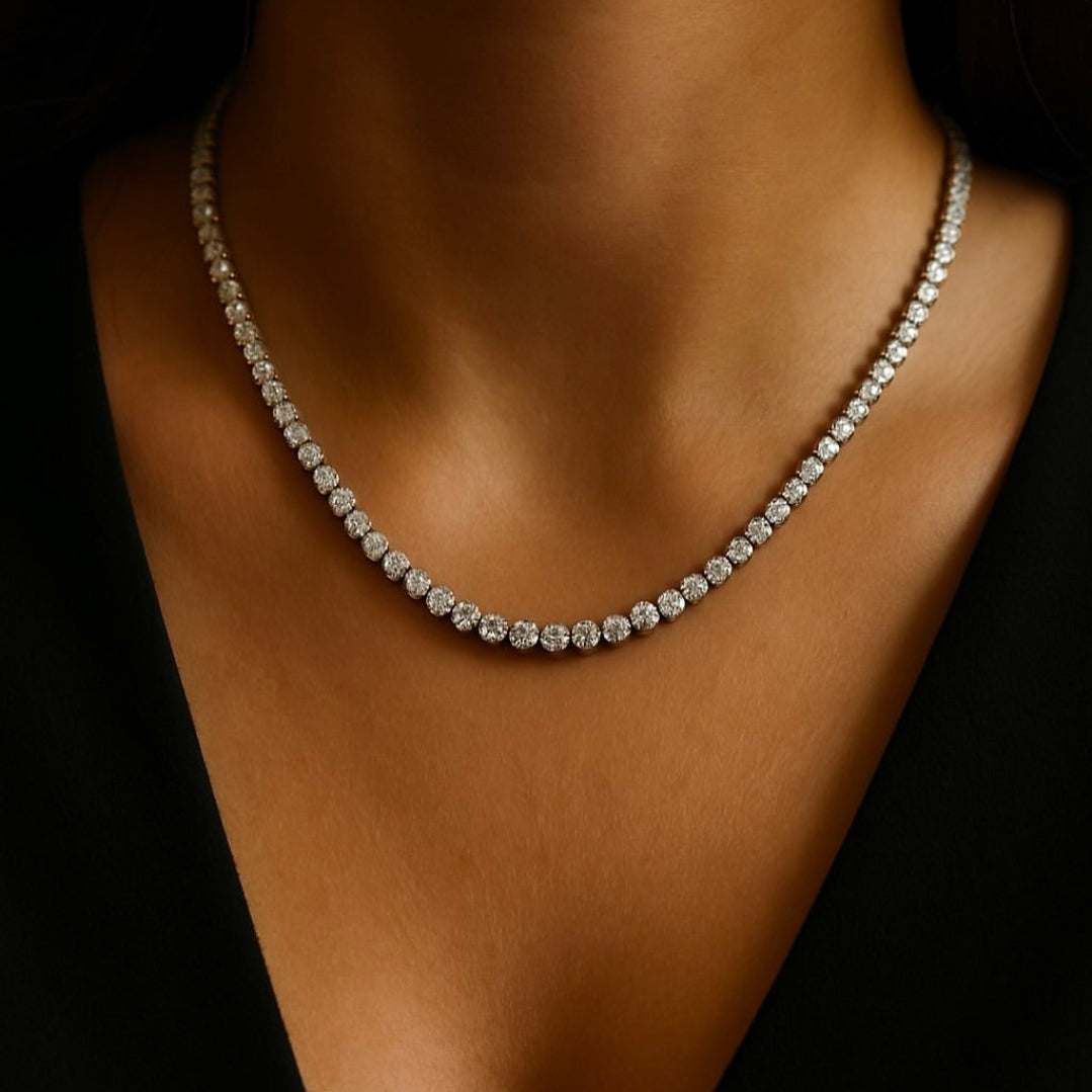 Serenité Tennis Necklace