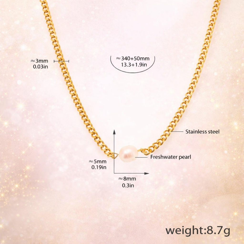 Luna Pearl Necklace