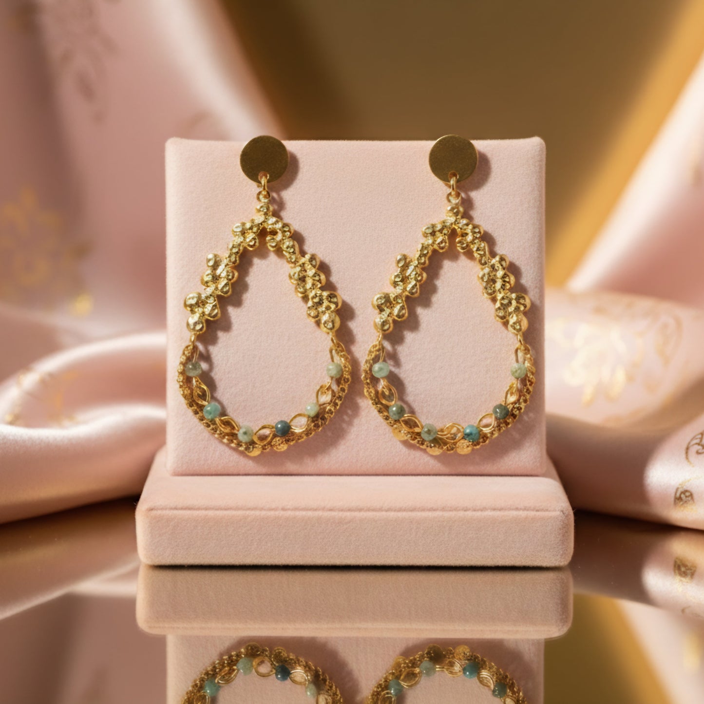 Aura Circle Earrings
