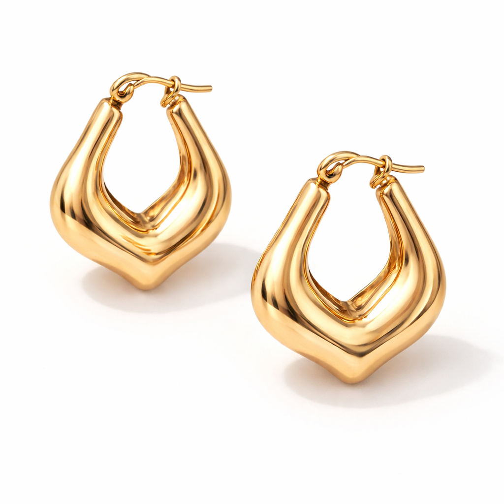 Golden Flow Hoops