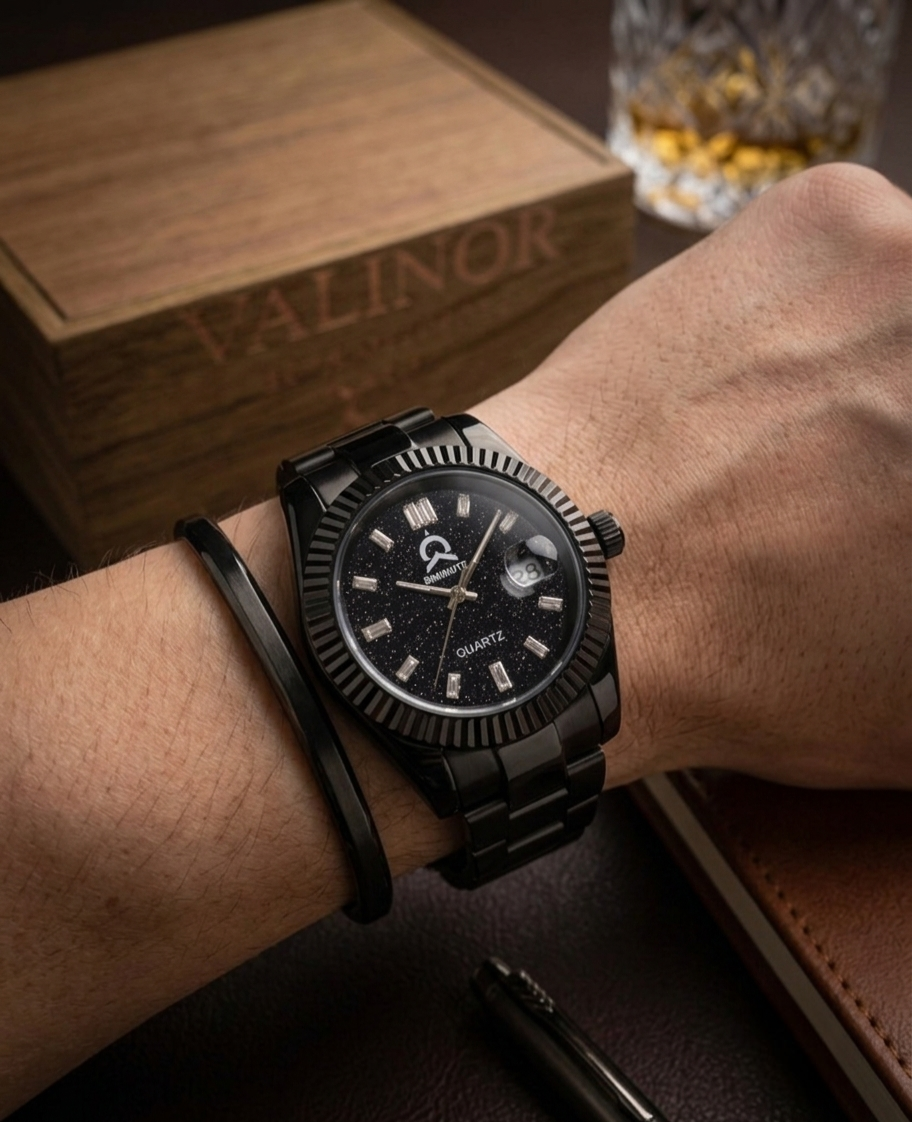 BYMINUTE Midnight Stellar Watch