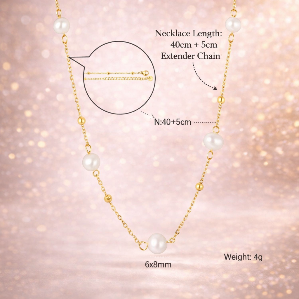 Pearl Éclat Necklace