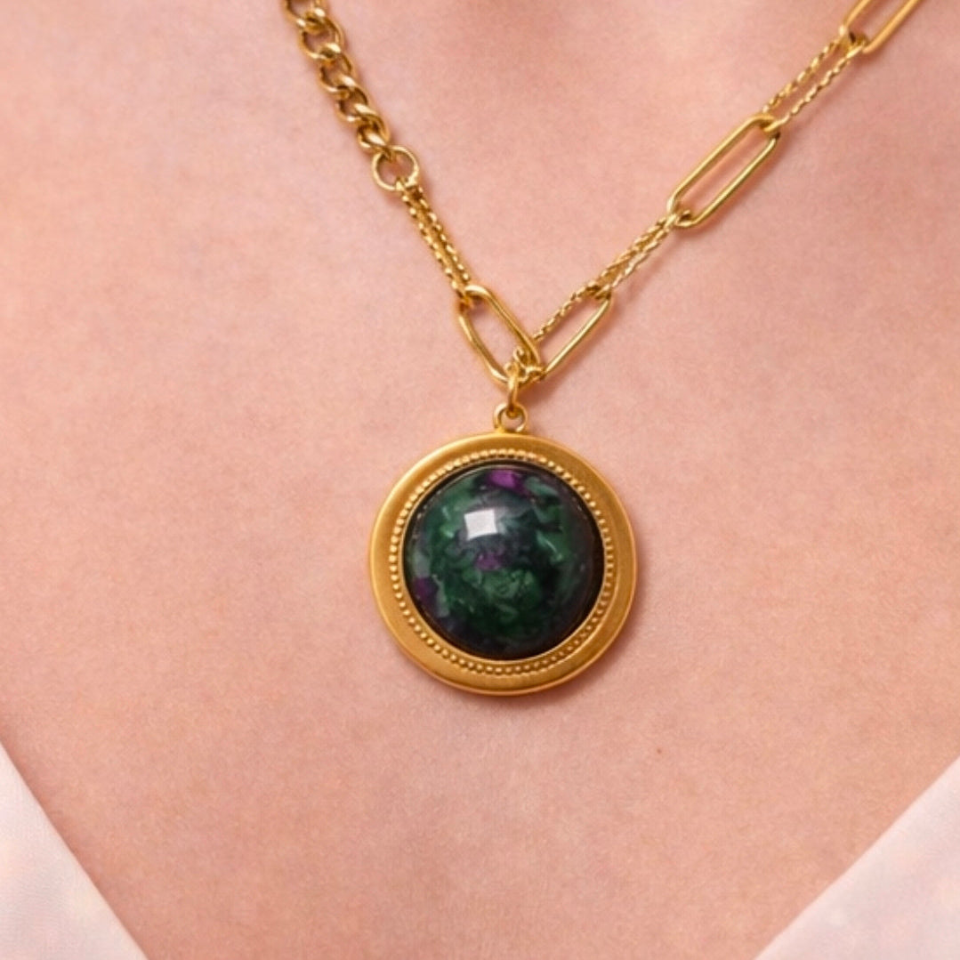 Emerald Aura Medallion