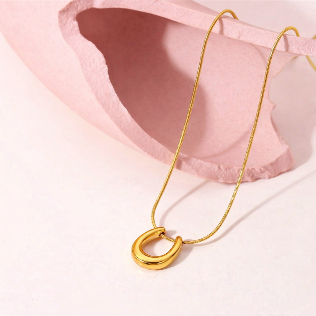 Lucky Horseshoe Necklace