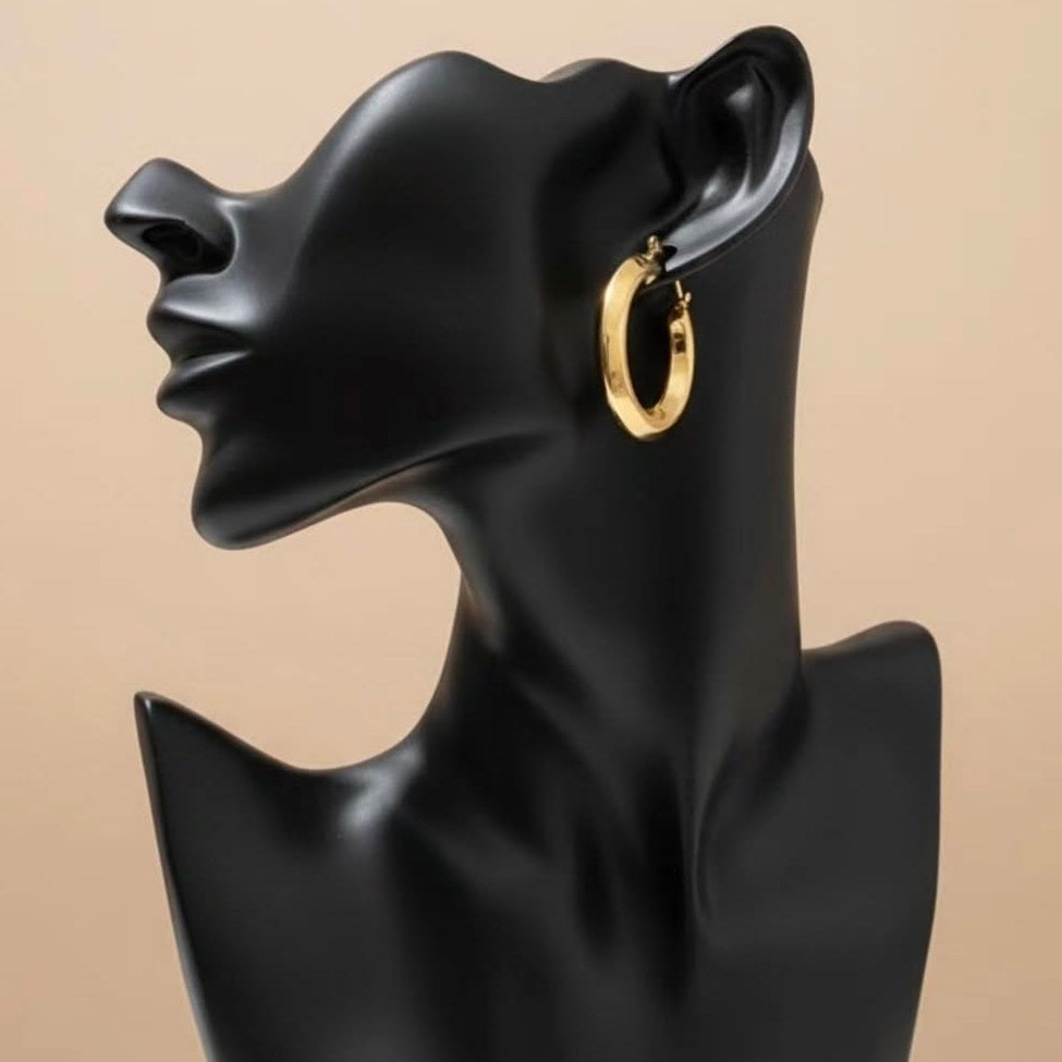 Veloura Hoop Earrings