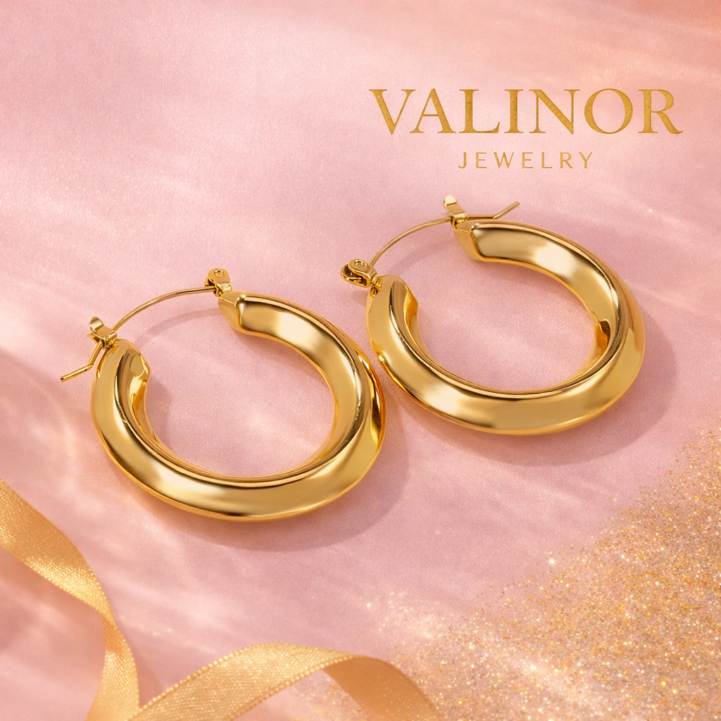 Veloura Hoop Earrings