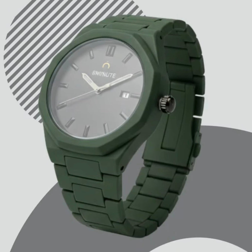 BYMINUTE Olive Urban Watch