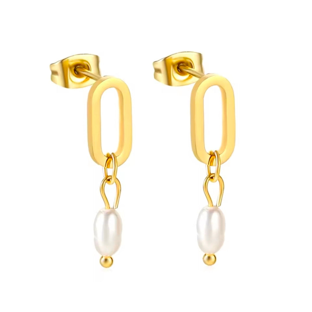Elaria Pearl Earrings