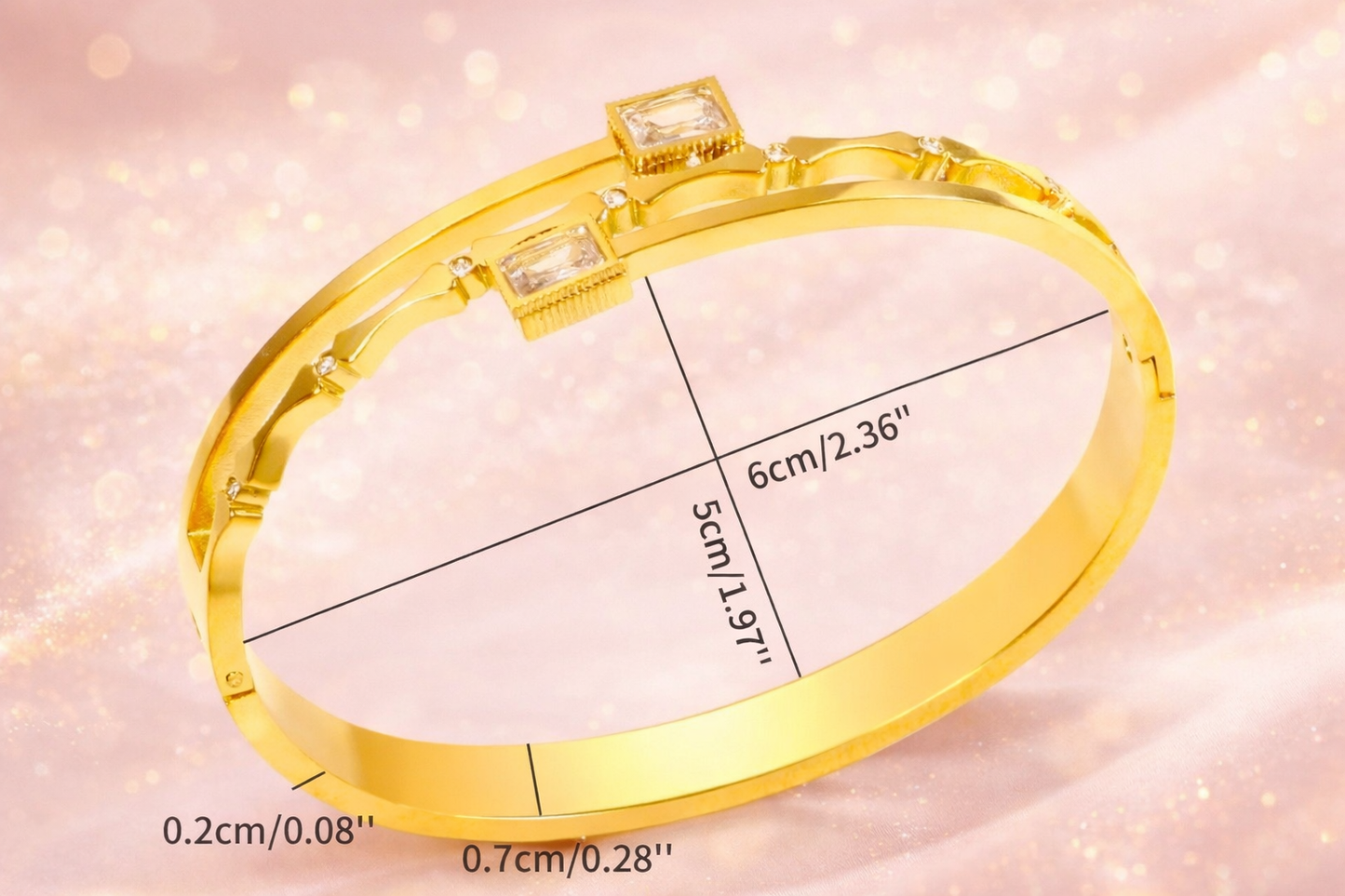 Celeste Duo Bangle