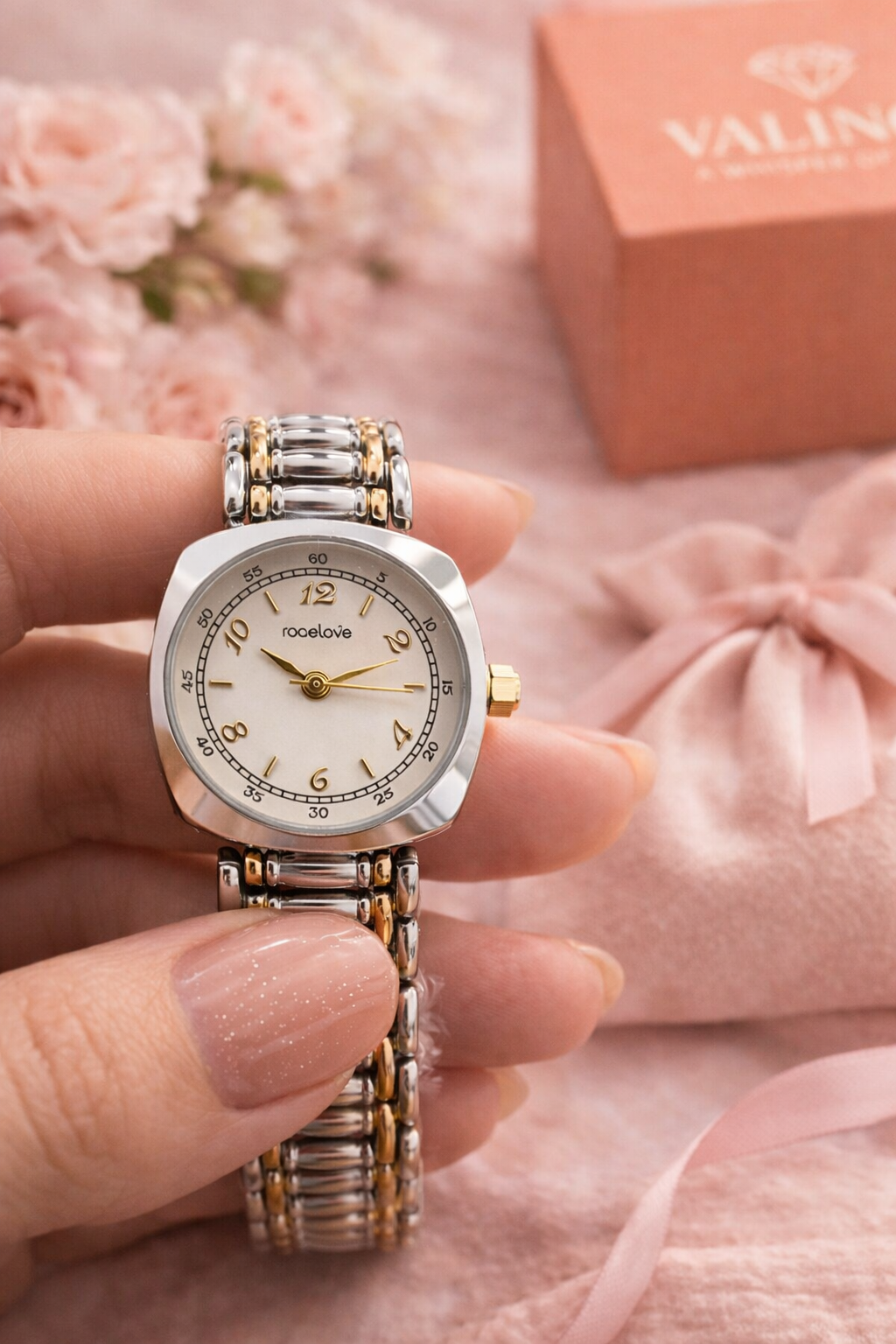 Two-Tone Elegant Watch