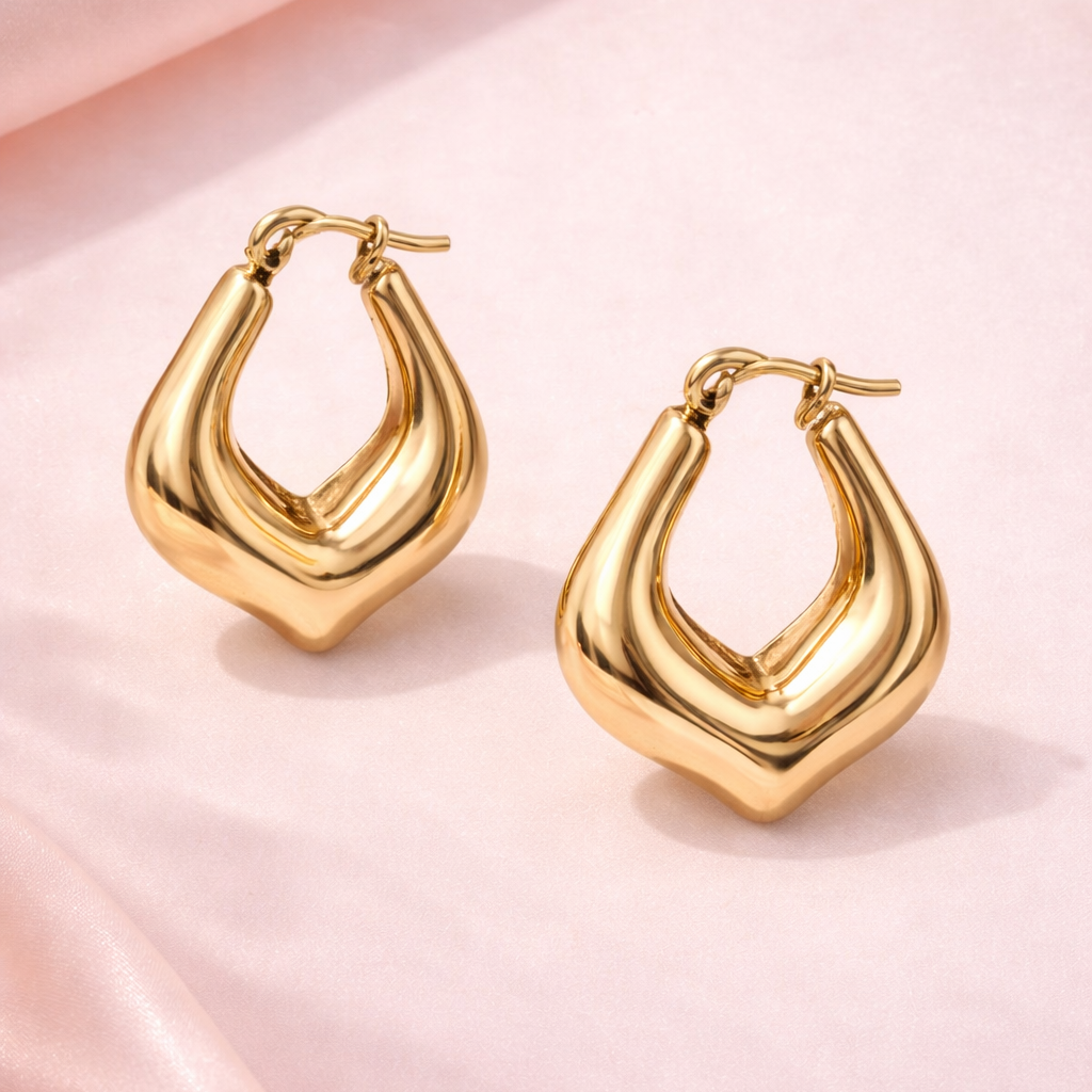 Golden Flow Hoops