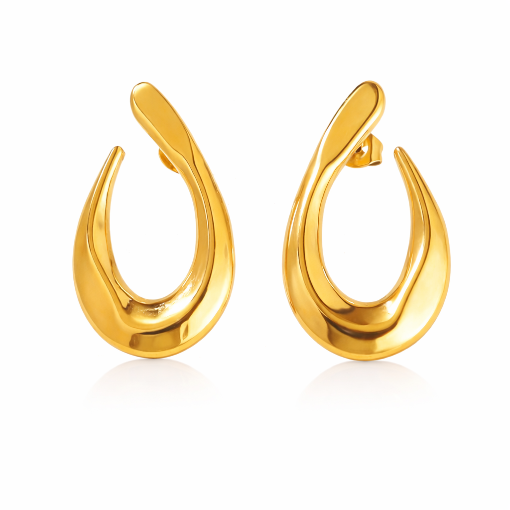Solène Curve Earring