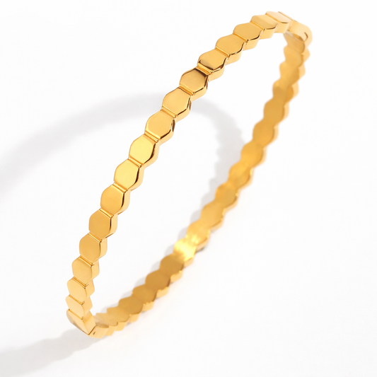 Aurora Hex Bangle