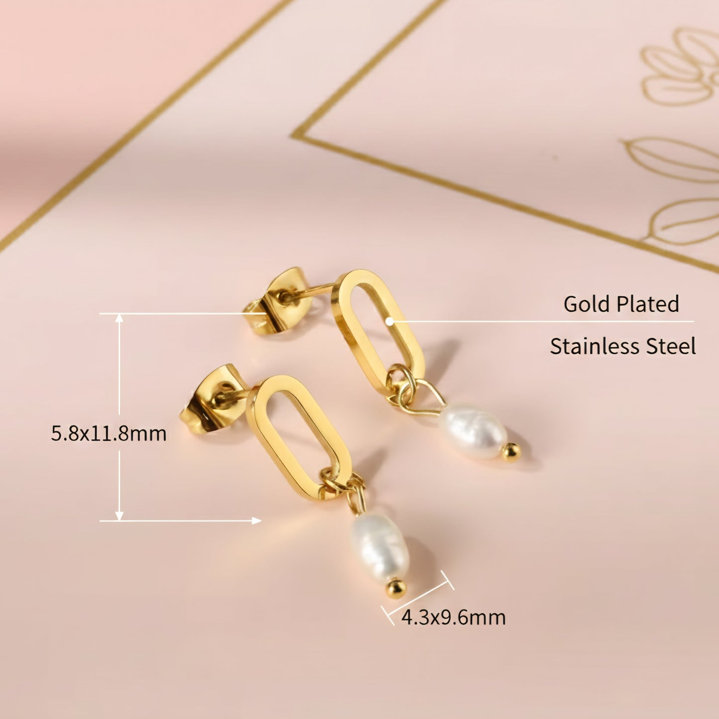 Elaria Pearl Earrings