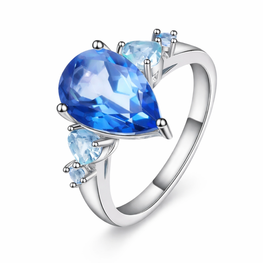 Azure Whisper Ring