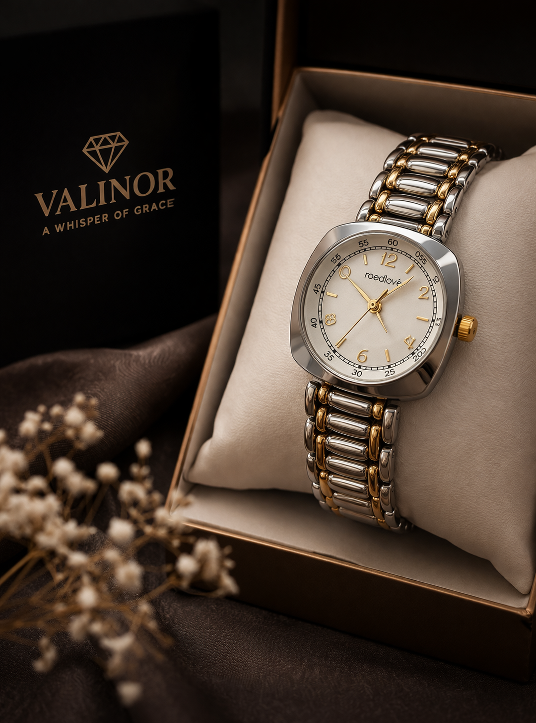 Two-Tone Elegant Watch