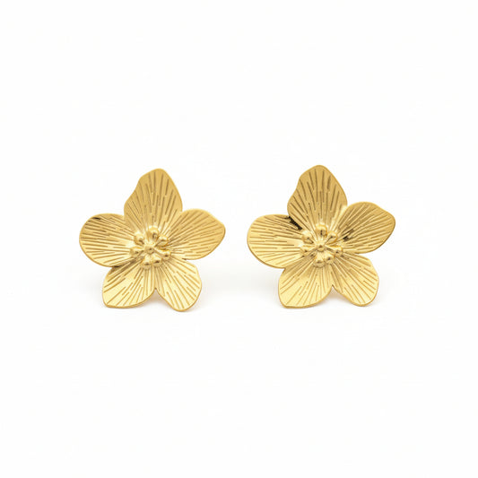Golden Bloom Studs