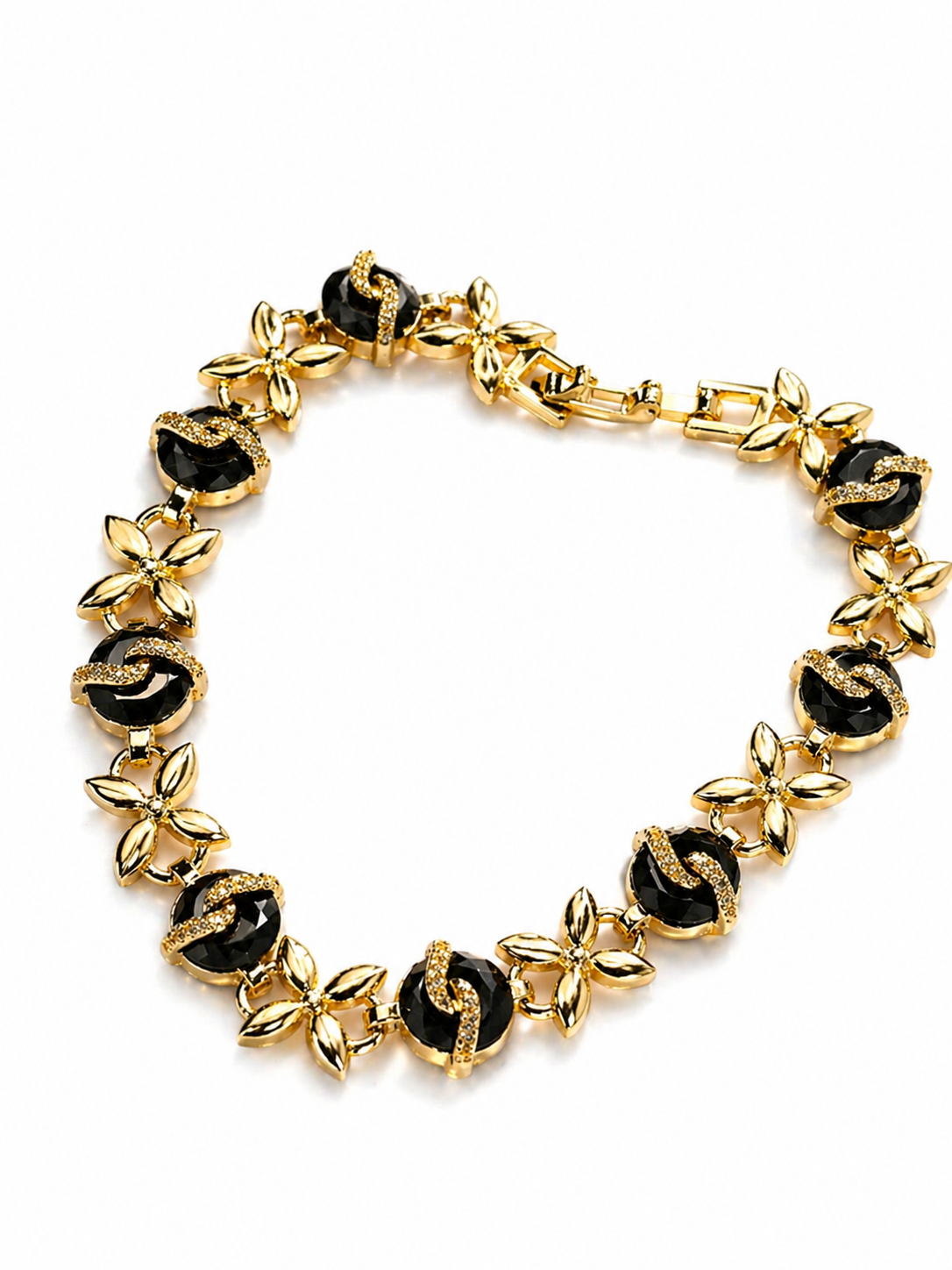 Noir Blossom Bracelet