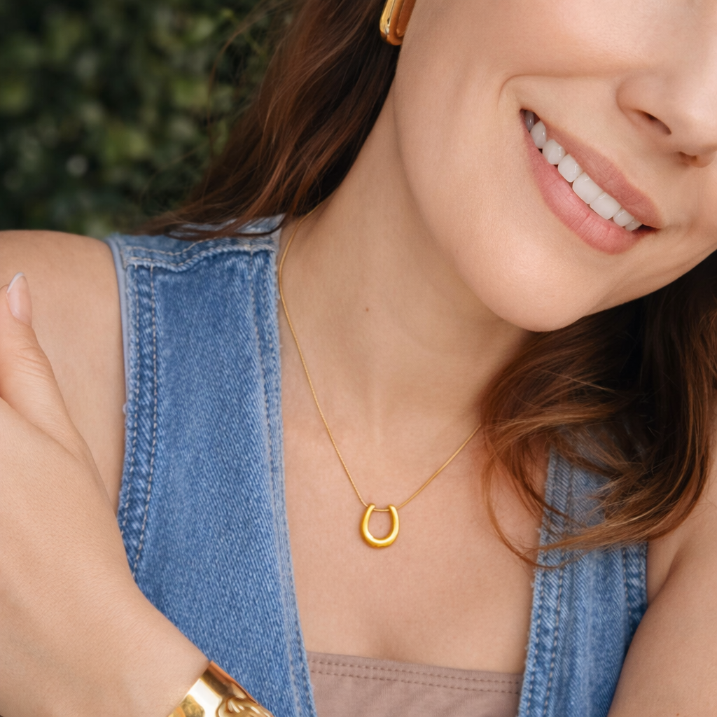 Lucky Horseshoe Necklace