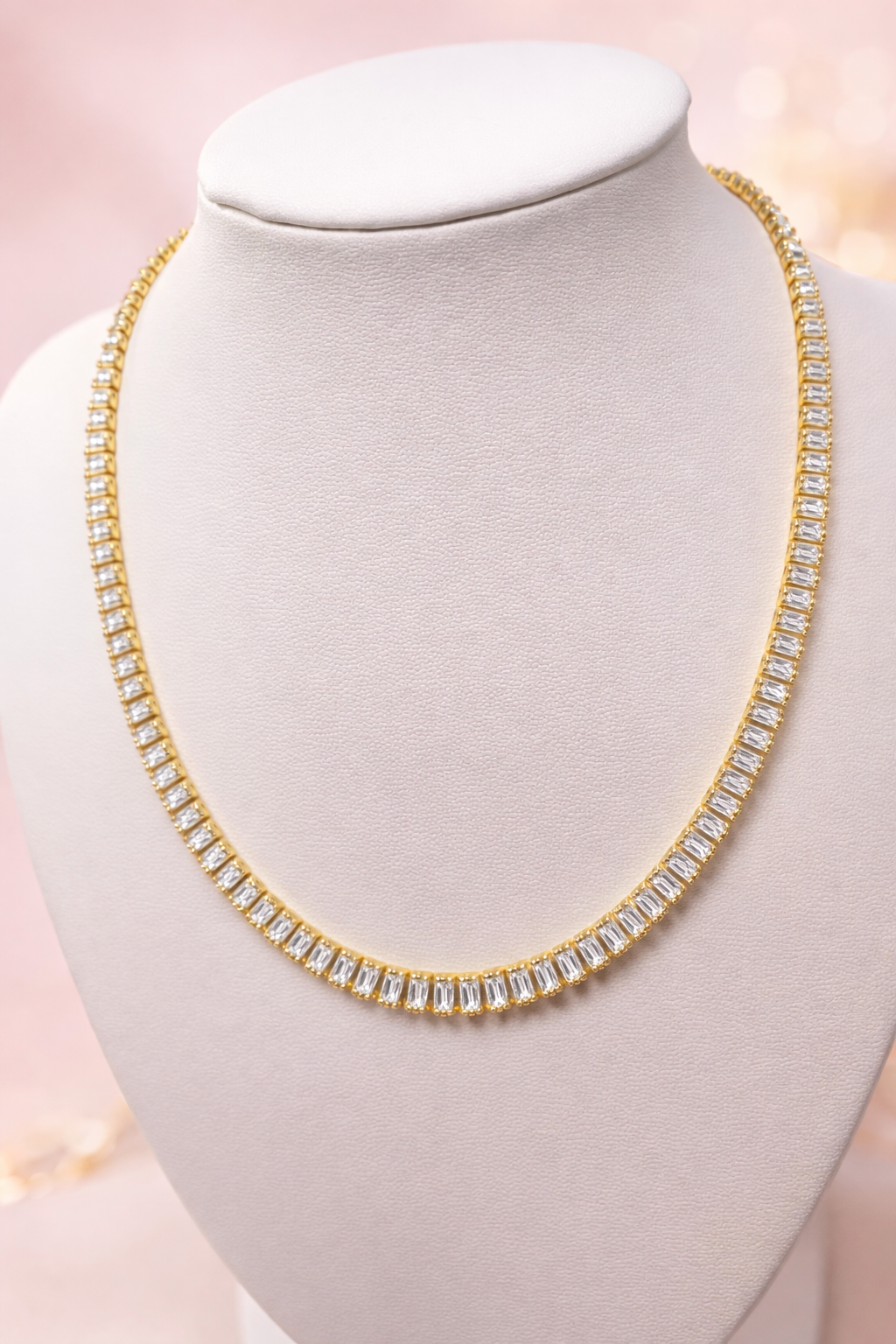 Lunéa Tennis Necklace