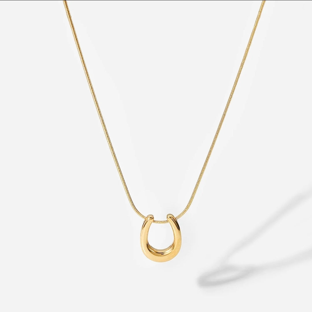 Lucky Horseshoe Necklace