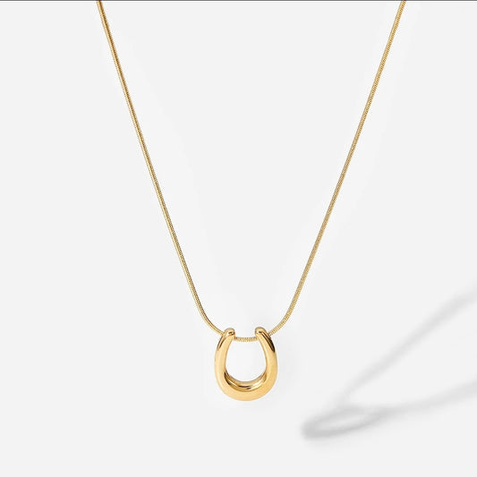 Lucky Horseshoe Necklace