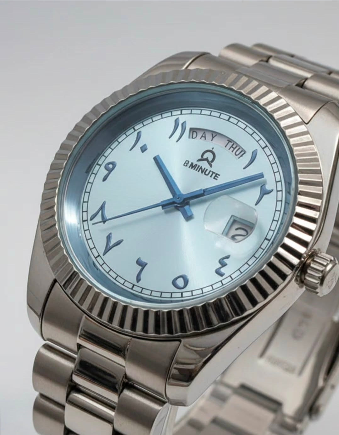 BYMINUTE Azure Day-Date Watch