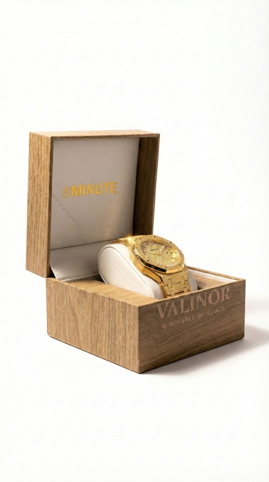 Obsidian Gold Watch
