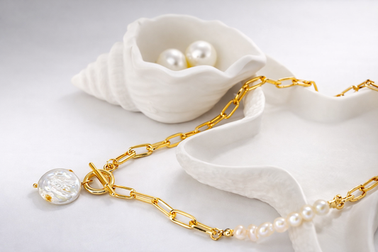 Maré Pearl Chain Necklace