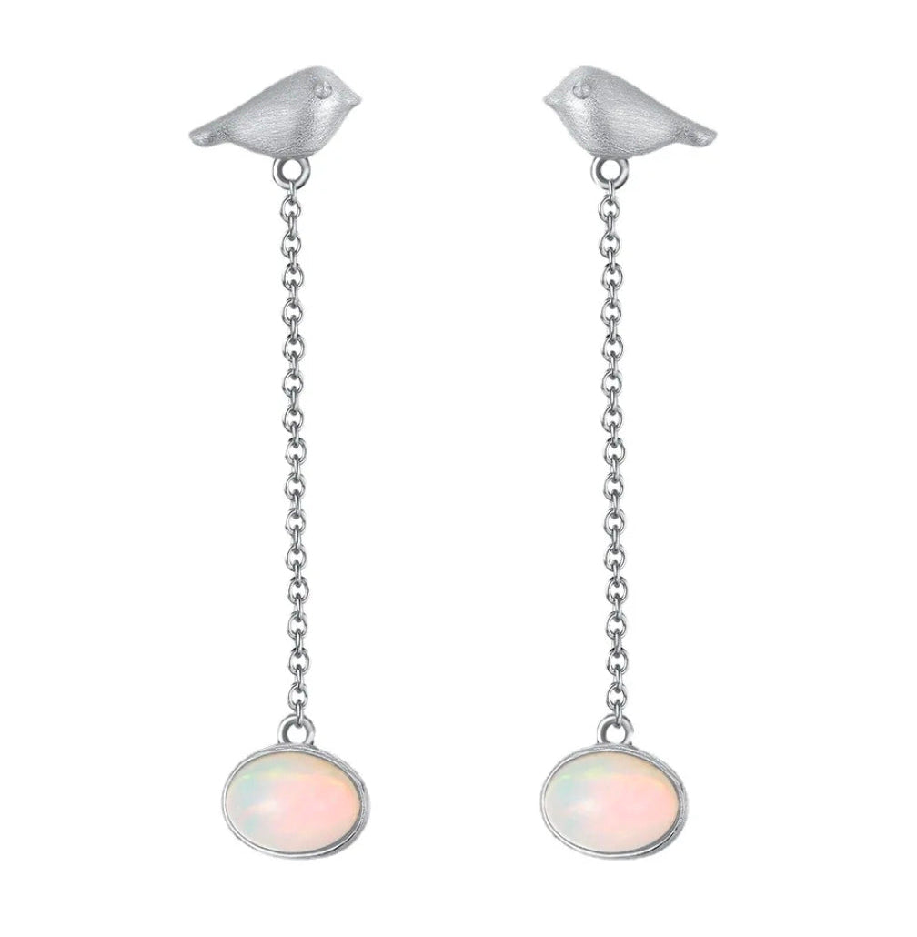 Whispering Opal Bird Set